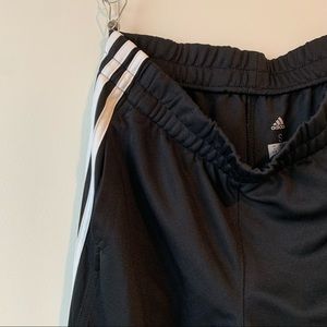 Black 3-Stripe Adidas Sweatpants